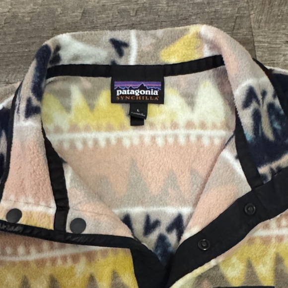 Patagonia Multicolor Synchilla Fleece Pullover L - Picture 2 of 5